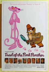 d456 TRAIL OF THE PINK PANTHER 27x41 one-sheet movie poster '82 Peter Sellers