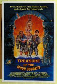d457 TREASURE OF THE MOON GODDESS int'l 27x41 one-sheet movie poster '87 Quigley