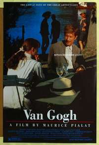 d466 VAN GOGH 27x41 one-sheet movie poster '91 Maurice Pialat, Vincent, French!