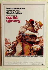 d489 WILD ROVERS 27x41 one-sheet movie poster '71 William Holden, Blake Edwards