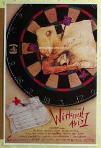 d494 WITHNAIL & I 27x41 one-sheet movie poster '86 great Ralph Steadman artwork!