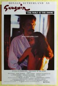 d496 WOLF AT THE DOOR 27x41 one-sheet movie poster '86 Donald Sutherland