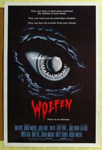 d497 WOLFEN 27x41 one-sheet movie poster '81 Gregory Hines, Albert Finney