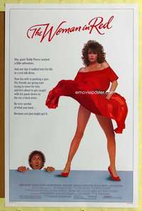 d498 WOMAN IN RED 27x41 one-sheet movie poster '84 Gene Wilder, Kelly Le Brock