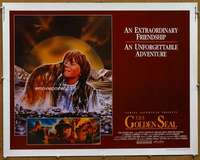 f222 GOLDEN SEAL half-sheet movie poster '83 Steve Railsback