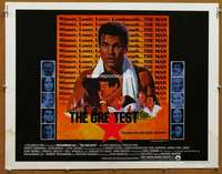 f228 GREATEST half-sheet movie poster '77 Muhammad Ali boxing biography!