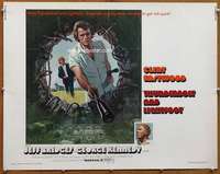 f493 THUNDERBOLT & LIGHTFOOT half-sheet movie poster '74 Clint Eastwood