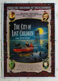 g305 CITY OF LOST CHILDREN linen one-sheet movie poster '95 Ron Perlman
