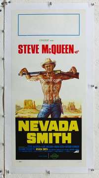 g102 NEVADA SMITH linen Italian locandina movie poster R70s Steve McQueen