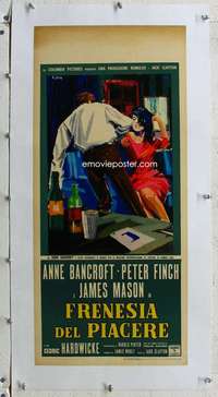 g110 PUMPKIN EATER linen Italian locandina movie poster '64 Bancroft
