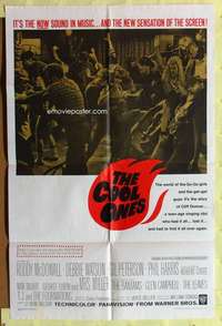 h676 COOL ONES one-sheet movie poster '67 Roddy McDowall, counter-culture!