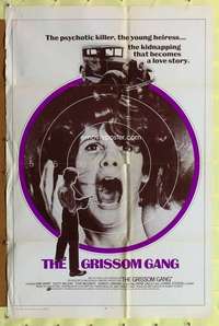 h506 GRISSOM GANG int'l style A one-sheet movie poster '71 Robert Aldrich