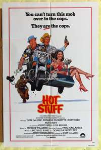 h471 HOT STUFF one-sheet movie poster '79 Dom DeLuise, Suzanne Pleshette