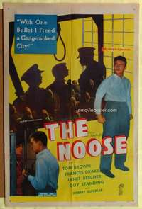 h448 I'D GIVE MY LIFE one-sheet movie poster R48 Guy Standing, The Noose!