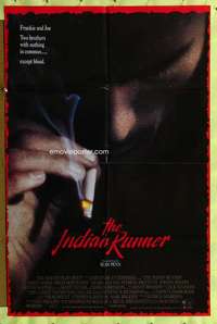 h445 INDIAN RUNNER one-sheet movie poster '91 directed by Sean Penn!