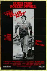h418 KILLER ELITE style B one-sheet movie poster '75 James Caan, Peckinpah