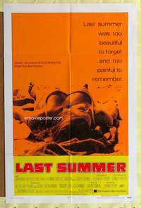 h399 LAST SUMMER one-sheet movie poster '69 super sexy Barbara Hershey!
