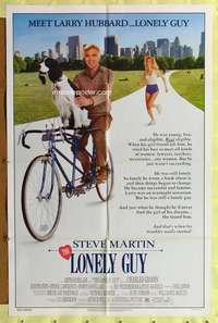 h373 LONELY GUY one-sheet movie poster '84 Steve Martin, Charles Grodin
