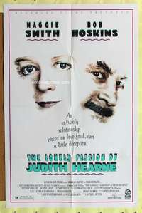 h372 LONELY PASSION OF JUDITH HEARNE one-sheet movie poster '87 Jack Clayton