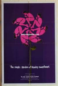 h348 MAGIC GARDEN OF STANLEY SWEETHEART one-sheet movie poster '70 Johnson
