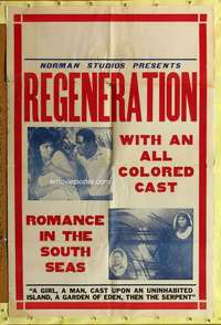 h244 REGENERATION one-sheet movie poster '23 colored beauty Stella Mayo!