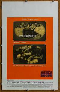 j061 BALLAD OF CABLE HOGUE movie window card '70 Sam Peckinpah