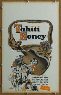 j214 TAHITI HONEY movie window card '43 Simone Simon, Jack Graven art!