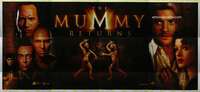 k004 MUMMY RETURNS thirty-sheet movie poster '01 Brendan Fraser, Rachel Weisz