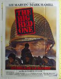 k066 BIG RED ONE French one-panel movie poster '80 Samuel Fuller, Lee Marvin