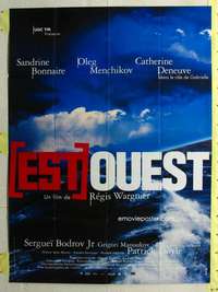 k086 EST - OUEST French one-panel movie poster '99 Catherine Deneuve
