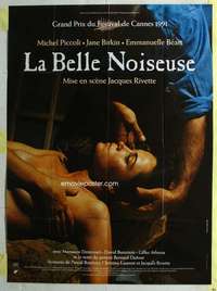 k120 LA BELLE NOISEUSE French one-panel movie poster '91 sexy Emmanuelle!