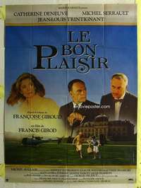 k125 LE BON PLAISIR French one-panel movie poster '84 Catherine Deneuve