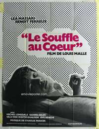 k141 MURMUR OF THE HEART French one-panel movie poster '71 Louis Malle