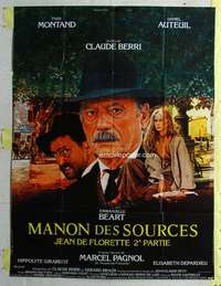 k136 MANON OF THE SPRING DS French one-panel movie poster '87 Claude Berri