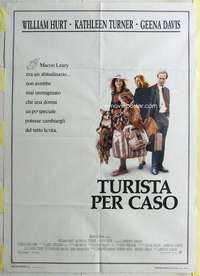 k339 ACCIDENTAL TOURIST Italian one-panel movie poster '88 William Hurt