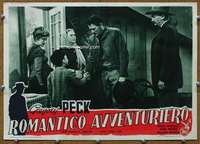 k214 GUNFIGHTER Italian photobusta movie poster '50 Gregory Peck