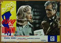 k226 MAN BAIT Italian photobusta movie poster '52 bad Diana Dors!
