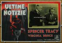 k229 MURDER MAN Italian photobusta movie poster '35 Spencer Tracy