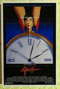 p016 AFTER HOURS style B one-sheet movie poster '85 Martin Scorsese, Arquette