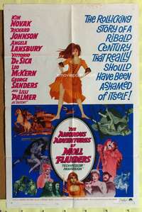 p031 AMOROUS ADVENTURES OF MOLL FLANDERS one-sheet movie poster '65 Novak