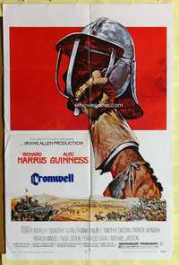 p189 CROMWELL one-sheet movie poster '70 Richard Harris, Alec Guinness