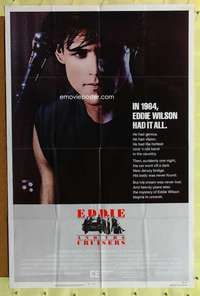 p269 EDDIE & THE CRUISERS one-sheet movie poster '83 Tom Berenger, rock!