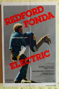 p276 ELECTRIC HORSEMAN one-sheet movie poster '79 Robert Redford, Fonda