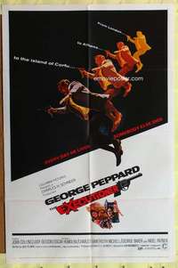 p286 EXECUTIONER one-sheet movie poster '70 George Peppard, Joan Collins