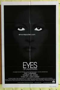 p290 EYES OF LAURA MARS one-sheet movie poster '78 psychic Faye Dunaway!