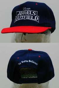 m026 ANGELS IN THE OUTFIELD blue special promotional movie hat '94 Gotta Believe!