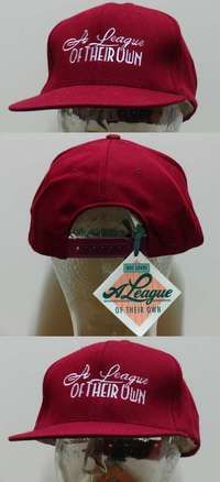 m007 LEAGUE OF THEIR OWN 2 red commercial special promotional movie hats '92