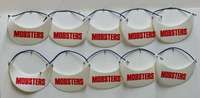 m015 MOBSTERS 10 white special promotional movie visors '91 Slater & Dempsey