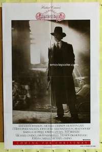 p425 HEAVEN'S GATE advance one-sheet movie poster '81 Kris Kristofferson