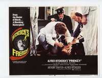 s284 FRENZY movie lobby card #7 '72 Alfred Hitchcock, another victim!